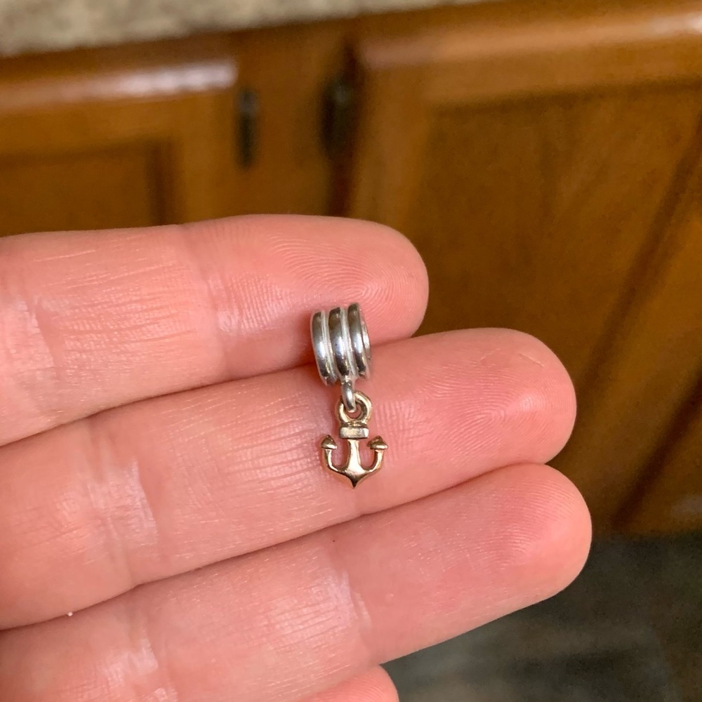 Pandora RETIRED anchor dangle charm